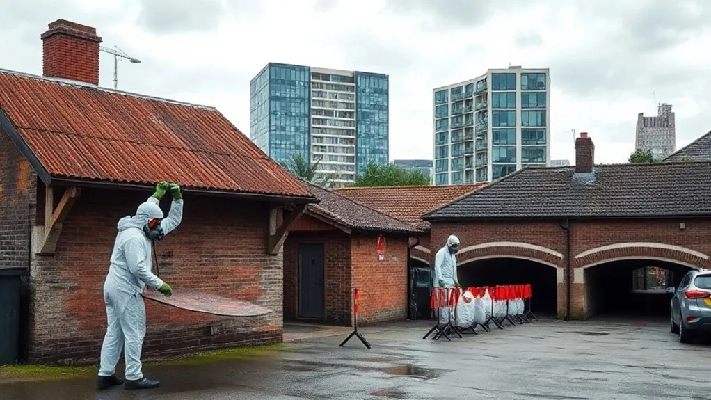 Asbestos Roof Removal in Greenwich — HSE-licensed specialists