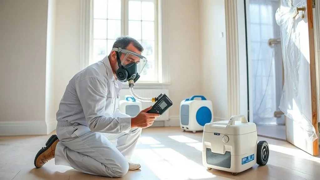 4-Stage Clearance Testing in Greenwich — HSE-licensed specialists