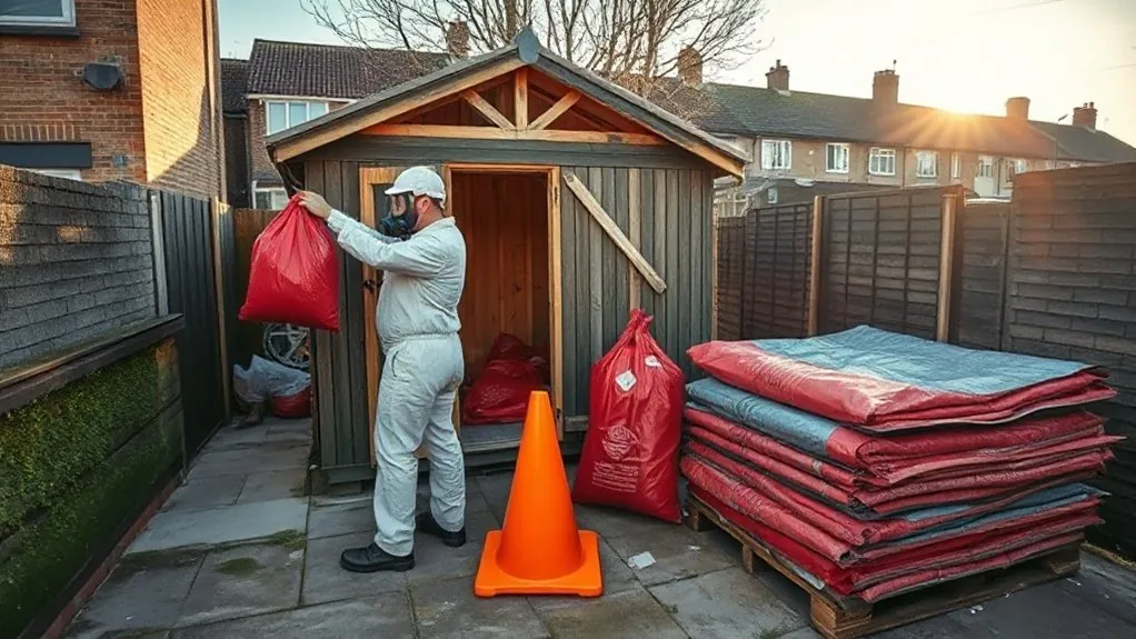 Garage & Shed Roof Removal in Greenwich — HSE-licensed specialists