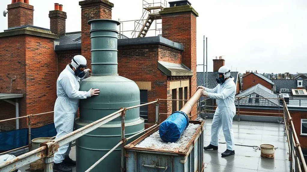 Water Tank & Flue Removal in Greenwich — HSE-licensed specialists